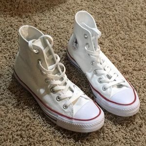 White High Top Converse